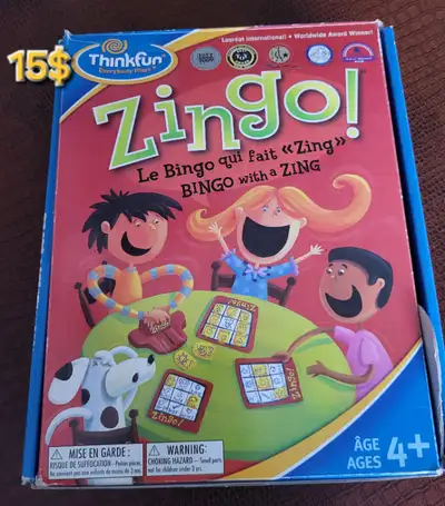 GAME ZINGER 15.00$, View more