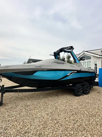 Loaded with every option besides thrusters 6.0L 450 HP Perfect Condition 175 Hours Best surf wave an...