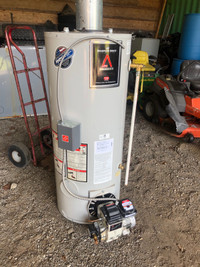 Oil water heater 