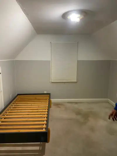 Single bedroom for rent. Shared washer and dryer a full bathroom as well as a parking spot. A full k...