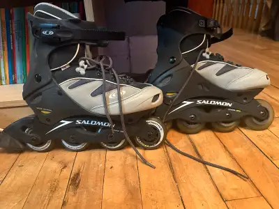 Patin roue aligné   neuf , Salomon pour femme 9 1/2, View more