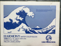 Grumbacher Watercolor Block 9” x 12”