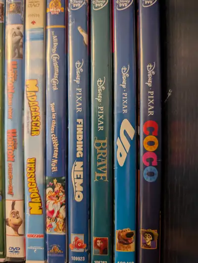 $4 DVDs and $5 BLU-RAYs (used), View more