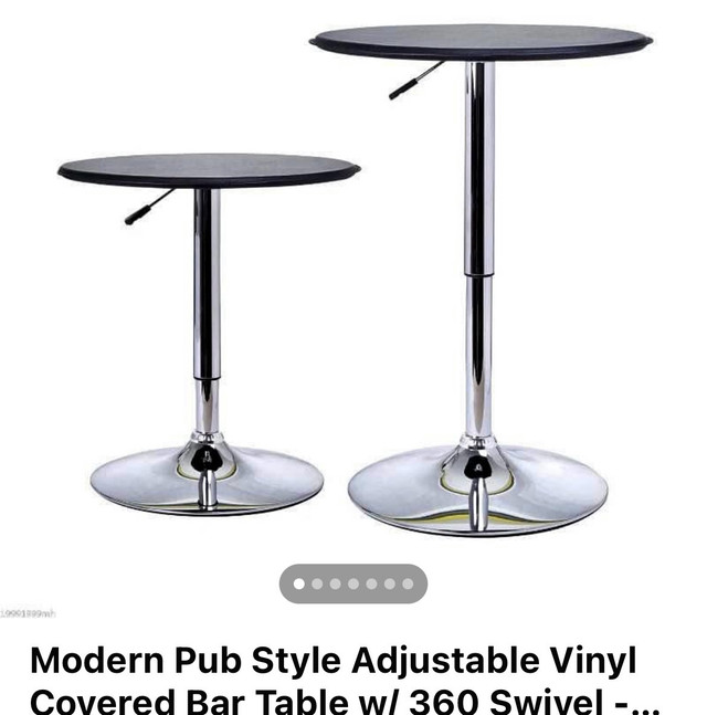 Cocktail/bar style tables for rent in Other in Mississauga / Peel Region