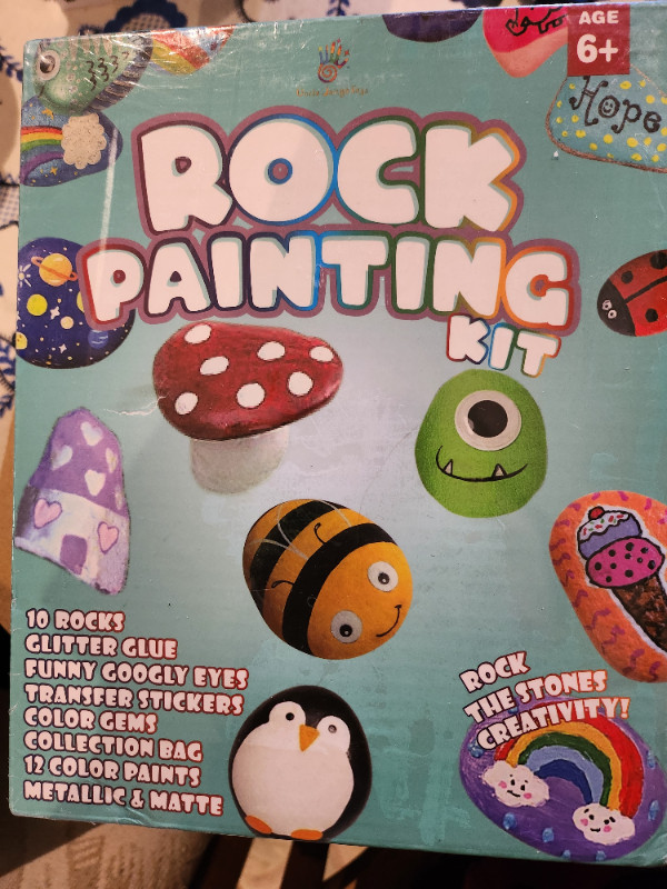 Complete rock painting kit in Hobbies & Crafts in Oakville / Halton Region - Image 4