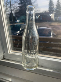Antique Dryden Bottling Works Soda Bottle For Trade!