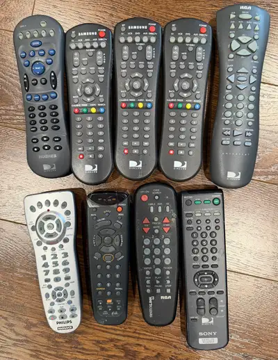 Remotes - TV /Satellite - Some may be Universal, View more