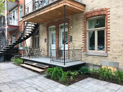 Superbe 4 1/2 au R deC - Plateau rue Messier et Marie-Anne