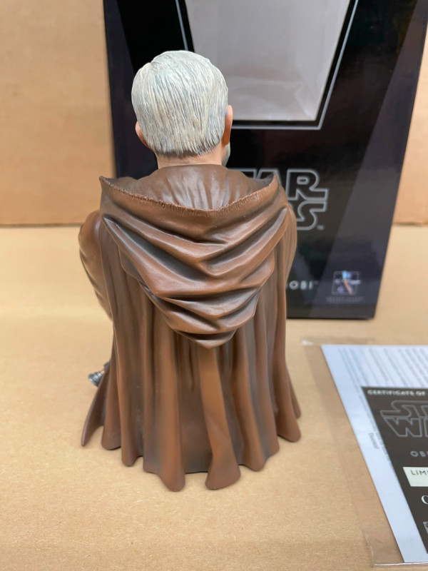 Star Wars Gentle Giant Obi-Wan Kenobi A New Hope Mini Bust in Arts & Collectibles in Regina - Image 3