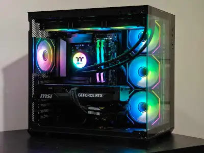 RTX 5070 Ti - Ryzen 7 9800x3D - 32GB - 1TB - Gaming PC, View more