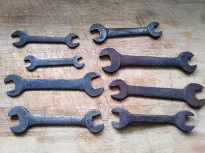 Antique Machinist Wrenches, View more
