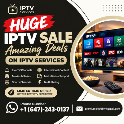 Global 4K T\/ Quality Streaming Services Available!, View more