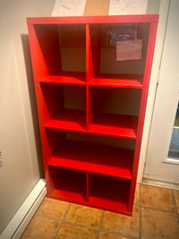 Kallax rouge IKEA 