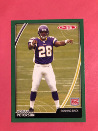 2007 Topps Total Adrian Peterson Rookie Card 