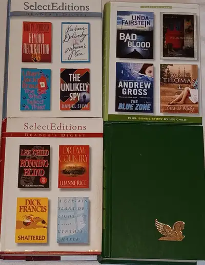 Readers Digest Select Editions HardCover Books a collection of, View more