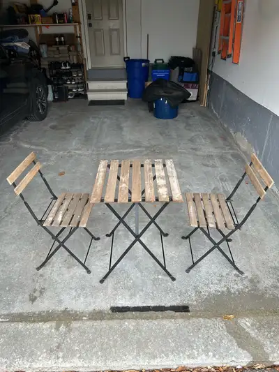 Ikea Bistro Set Tarno, View more