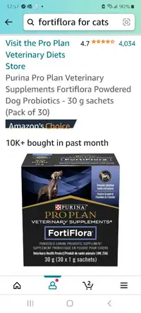 Dog probiotics