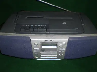 Sony CD/Radio/Cassette Boomboxes, View more