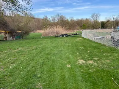 175 feet of chain-link fence 5 foot high. $150, View more