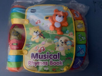 Toy Vtech Musical Rhymes Book - $20