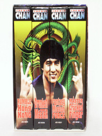Jackie Chan VHS Box Set Collection