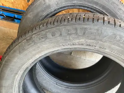 2 tires, 265/50R20 107T , 7/32 tread left, from 12/32 when they were new, $50 for both OBO