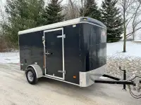 Enclosed trailer 6x10x6 ramp door 