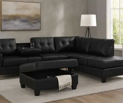 6-Seater Sectional Sofa | Modern & Spacious, View more
