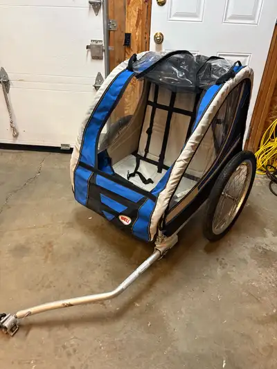 Bell Double Bike Trailer – 2 Child Carrier w/ Rain Cover, View more