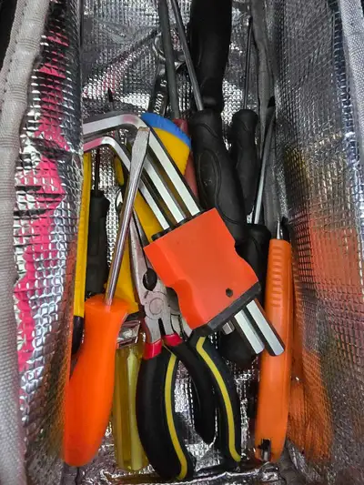 outils en lots et sac a vélo , View more