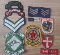 Foreign military patches