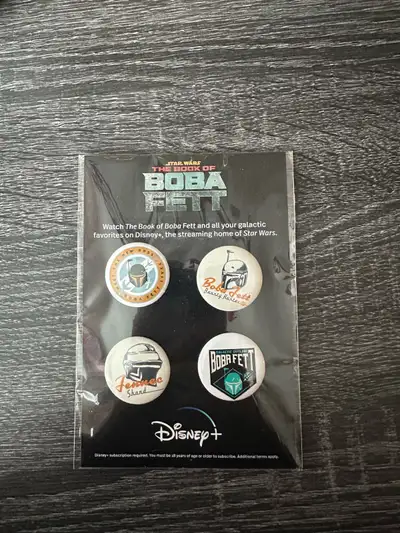 Book of Boba Fett pin set, View more