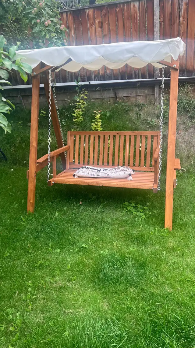 Wooden swing bench Hammock62864361900673121