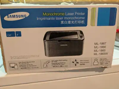 Perfect working condition, replaced it with something different. Used in home office only. Toner car...