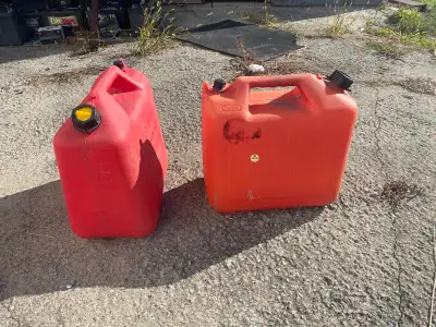 2-20 litre gas cans $20 ea, View more