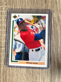 1991 Upper Deck MICHAEL JORDAN Baseball Rookie Card 
