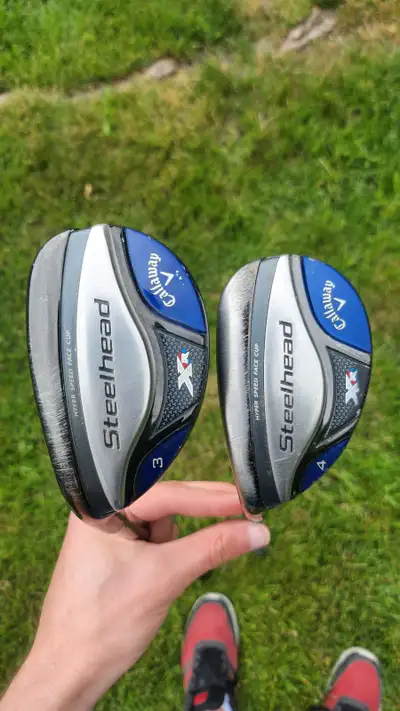 Callaway XR Steelhead 3 & 4 Hybrid (LH-Regular), View more