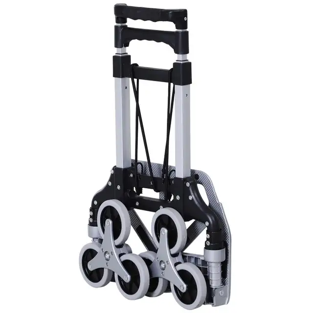 6-Wheels Stair Climber Hand Truck, Dolly Heavy Duty Folding Stee in Hand Tools in Markham / York Region - Image 10