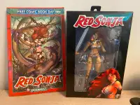 Executive Replicas Red Sonja 1:12 Scale Action Figure and Comic
