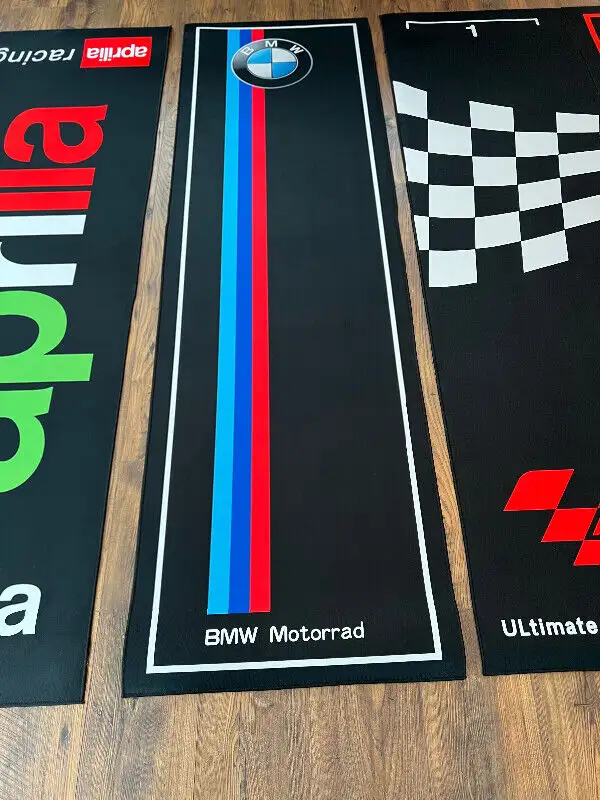 Moto GP Paddock Display carpets mat garage BMW Aprillia Ducati in Other in Barrie - Image 9