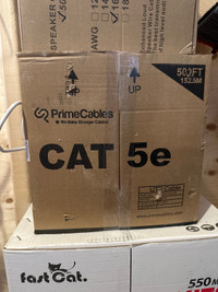 Cat 5e Prime cable spool 500’