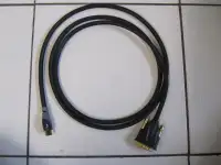 Monster Cable Gold Plated DVI to HDMI 6ft Computer Cable XCond
