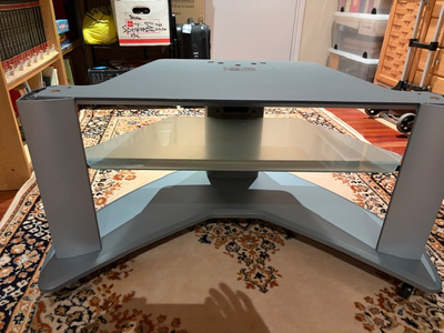 This is an excellent and nice wood and glass Sony stand used for 34" CRT TV or other A/V equipment w...