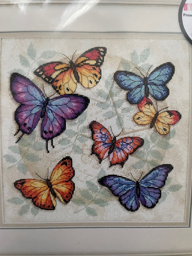Butterfly Cross Stitch set in Hobbies & Crafts in Cole Harbour