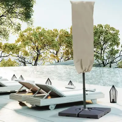 Outsunny Garden Parasol Cover, Outdoor Patio Umbrella Cover with, View more