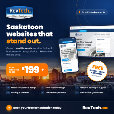 Saskatoon Website Design & Build, View more