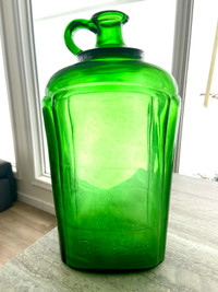 Vintage glass jug
