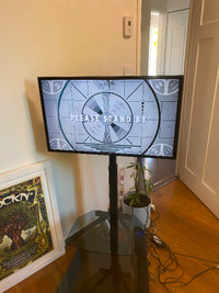 32in Smart tv with stand