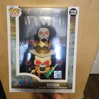 One Piece Brook Wanted Poster Funko, View more