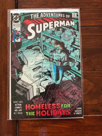 The Adventures of Superman - DC Comics- issue 462 - January 1990, View more